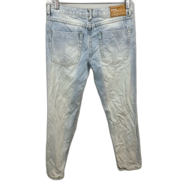 ONE By One Teaspoon Awesome Baggies Distressed Boyfriend Denim Jeans Size 26 - Picture 5 of 16
